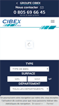 Mobile Screenshot of cibex.fr